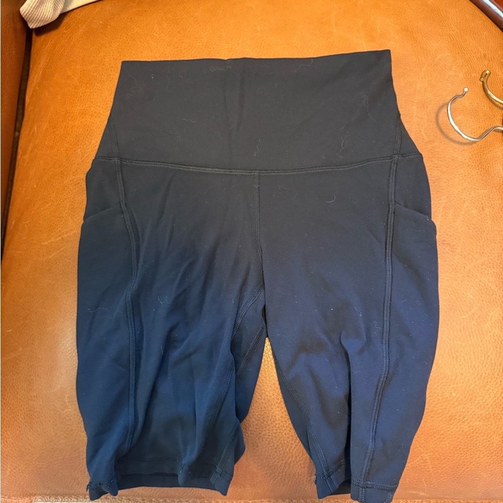 lululemon athletica Black Bike Shorts